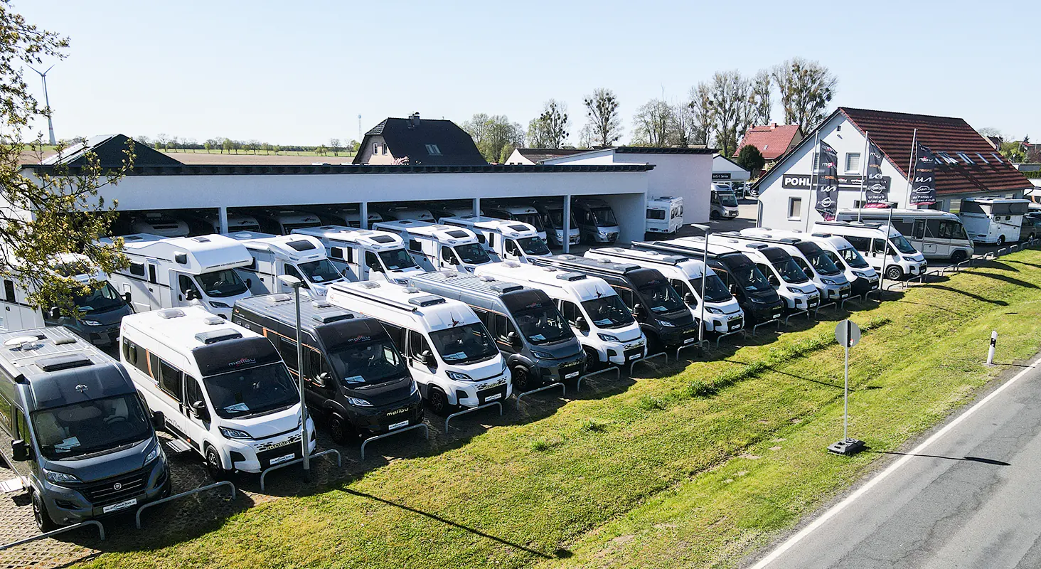 Wohnmobil-Ausstellung Autohaus Pohl Burg-Reesen